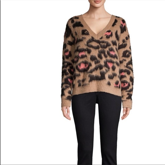 Wildfox Preppy Kitty Tatum Acrylic/Wool Sweater in Size Small - Picture 7 of 15